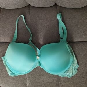 Torrid Plus Size T-shirt Bra 40C Blue